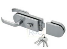 Offset Glass lock