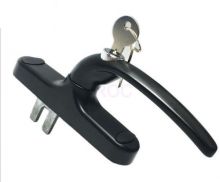 Outward opening handle with key